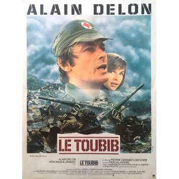 LE TOUBIB Affiche de film - 40x60 cm. - 1979 - Alain Delon, Pierre Granier-Deferre