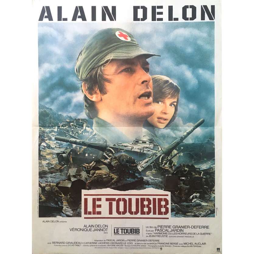 THE MEDIC Original Movie Poster - 15x21 in. - 1979 - Pierre Granier-Deferre, Alain Delon