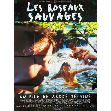 LES ROSEAUX SAUVAGES Affiche de film - 120x160 cm. - 1994 - Élodie Bouchez, André Téchiné