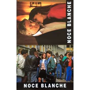 NOCE BLANCHE Photos de film x2 - 21x30 cm. - 1989 - Vanessa Paradis, Jean-Claude Brisseau