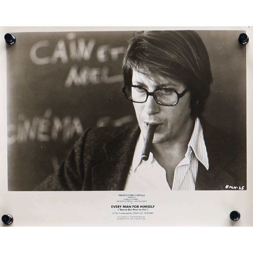 SAUVE QUI PEUT LA VIE Photo de presse N05 - 20x25 cm. - 1980 - Isabelle Huppert, Jacques Dutronc, Jean-Luc Godard