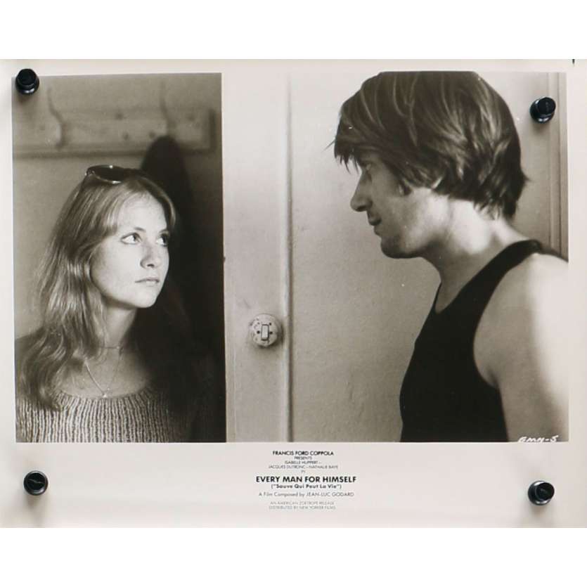 SAUVE QUI PEUT LA VIE Photo de presse N02 - 20x25 cm. - 1980 - Isabelle Huppert, Jacques Dutronc, Jean-Luc Godard