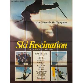 SKI FASCINATION Affiche de film - 120x160 cm. - 1966 - Lydia Barbier, Willy Bogner