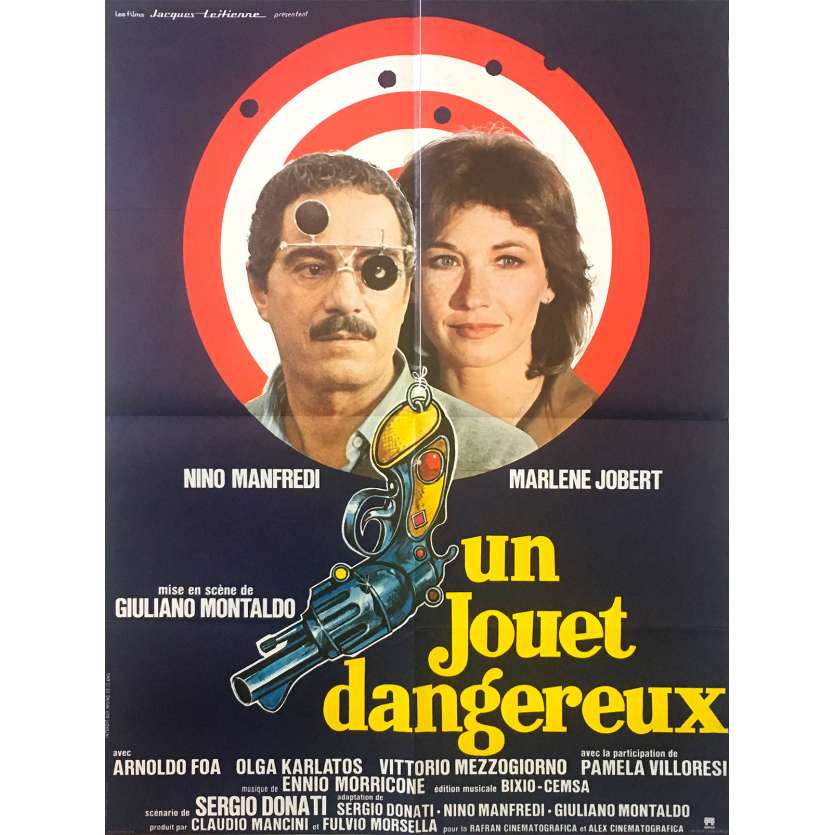 UN JOUET DANGEREUX Affiche de film  - 60x80 cm. - 1979 - Nino Manfredi, Marlène Jobert, Giuliano Montaldo