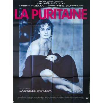 LA PURITAINE Affiche de film - 120x160 cm. - 1986 - Sandrine Bonnaire, Jacques Doillon
