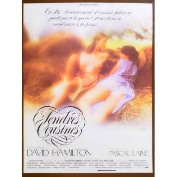 COUSINS IN LOVE French Movie Poster 15x21 - 1980 - David Hamliton, Anja Shute