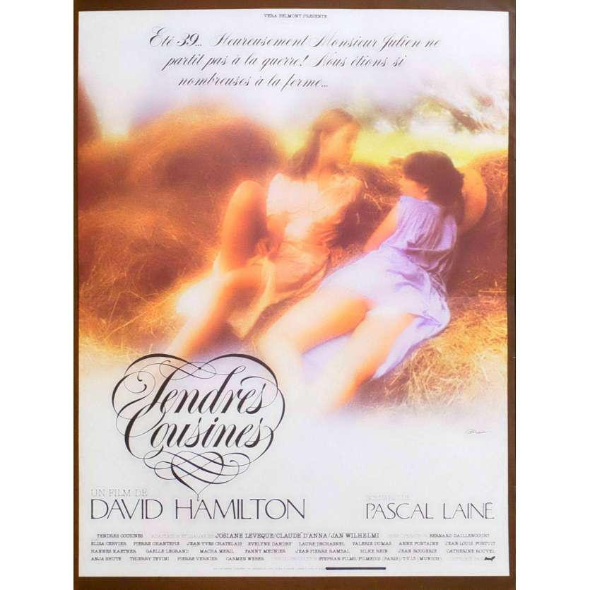 COUSINS IN LOVE French Movie Poster 15x21 - 1980 - David Hamliton, Anja Shute