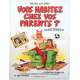 VOUS HABITEZ CHEZ VOS PARENTS French Movie Poster 15x21 - 1983 - Michel Fermaud, Michel Galabru