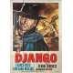 DJANGO Affiche de film 100x140 - 1966 - Franco Nero, Sergio Corbucci