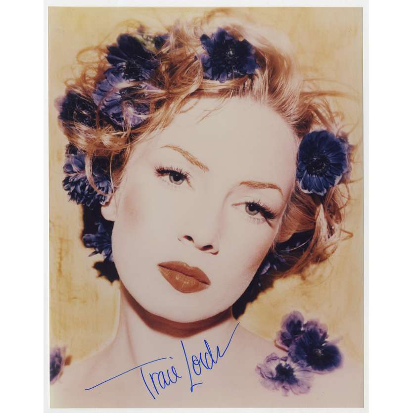 TRACI LORDS Photo signée - 20x25 cm. - 1990 - XXX