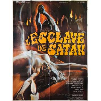 ESCLAVE DE SATAN Affiche de film - 120x160 cm. - 1976 - Michael Gough, Norman J. Warren