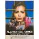 QUARTIER DES FEMMES Affiche de film - 40x60 cm. - 1982 - Jill St. John, Tom DeSimone