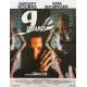 9 SEMAINES 1/2 Affiche de film - 40x60 cm. - 1986 - Kim Bassinger, Adrian Lyne