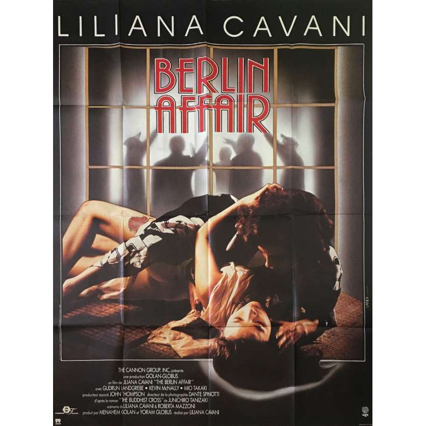BERLIN AFFAIR Affiche de film - 120x160 cm. - 1985 - Gudrun Landgrebe, Liliana Cavani