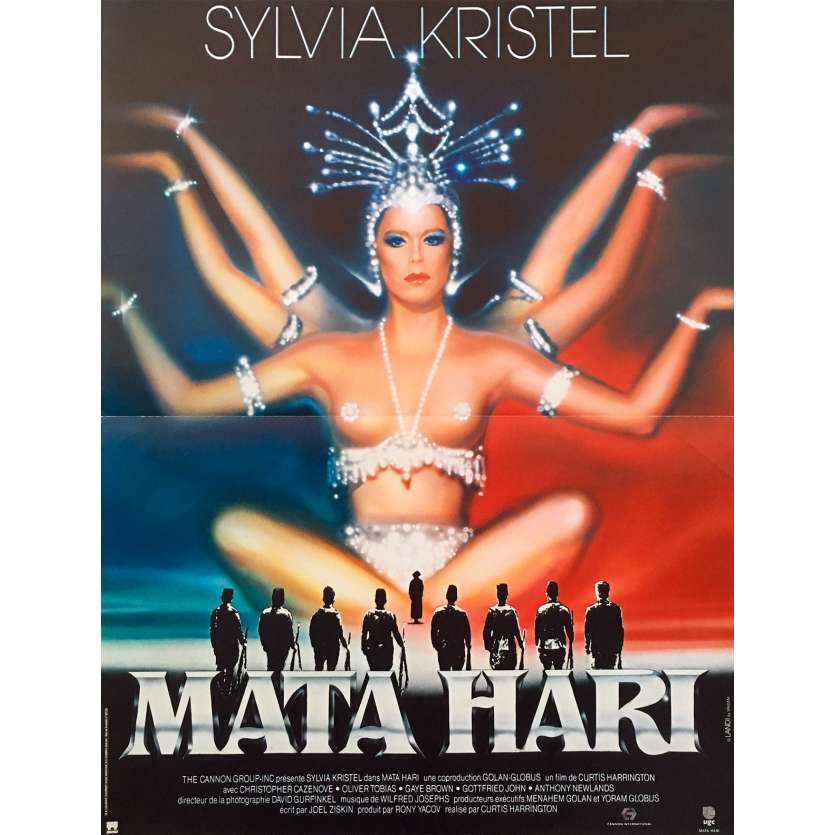 MATA HARI Original Movie Poster - 15x21 in. - 1964 - Jean-Louis Richard, Jeanne Moreau