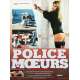 POLICE DES MŒURS Affiche de film  - 40x60 cm. - 1987 - Yves Jouffroy, Jean Rougeron