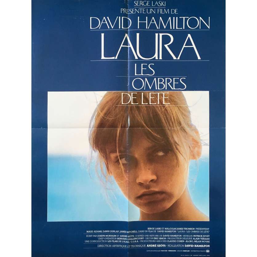 LAURA LES OMBRES DE L'ETE Affiche de film Style B - 60x80 cm. - 1979 - Maud Adams, David Hamilton