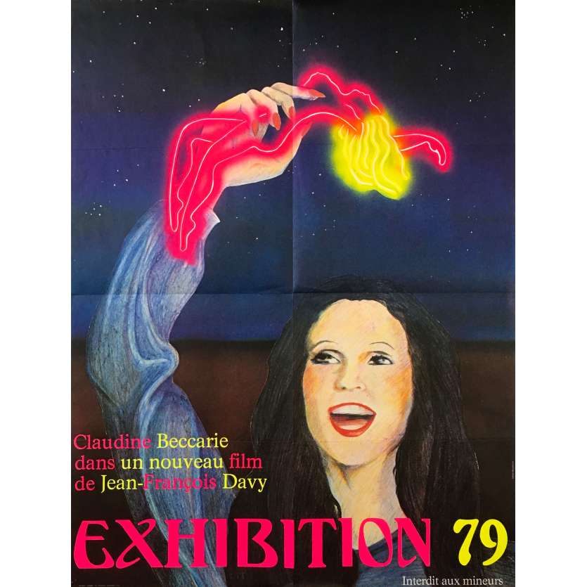 EXHIBITION 79 Original Movie Poster - 23x32 in. - 1979 - Jean-François Davy, Claudine Beccarie
