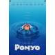 PONYO ON THE CLIFF Original Movie Poster  - 27x40 in. - 2008 - Studio Ghibli, Hayao Miyazaki
