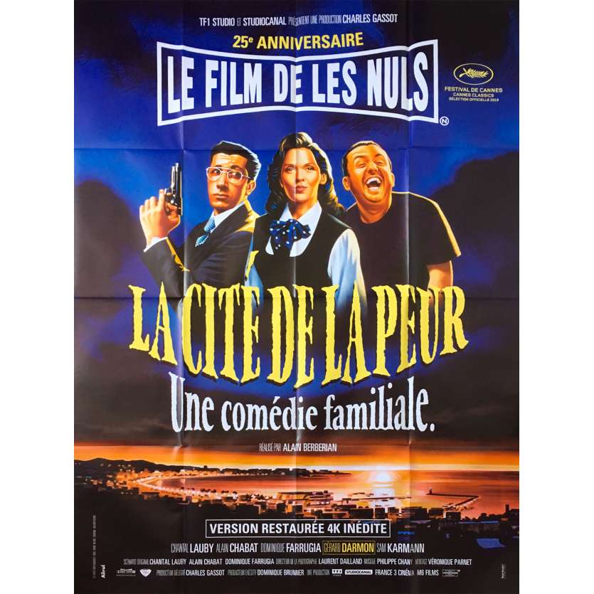 LA CITE DE LA PEUR 25 ANS Affiche de film - 120x160 cm. - 2019 - Les Nuls, Alain Berbérian