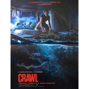 CRAWL Affiche de film - 40x60 cm. - 2019 - Kaya Scodelario, Alexandre Aja CRAWL Affiche de film - 40x60 cm. - 2019 - Kaya Scodelario, Alexandre Aja