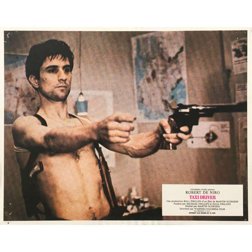 TAXI DRIVER Lobby Card N1 9x12 in. French - 1976 - Martin Scorsese, Robert de Niro