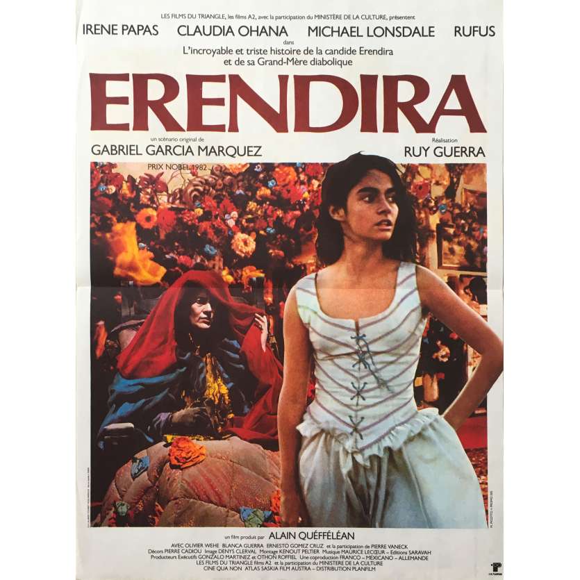 ERENDIRA Original Movie Poster - 15x21 in. - 1983 - Ruy Guerra, Irene Papas