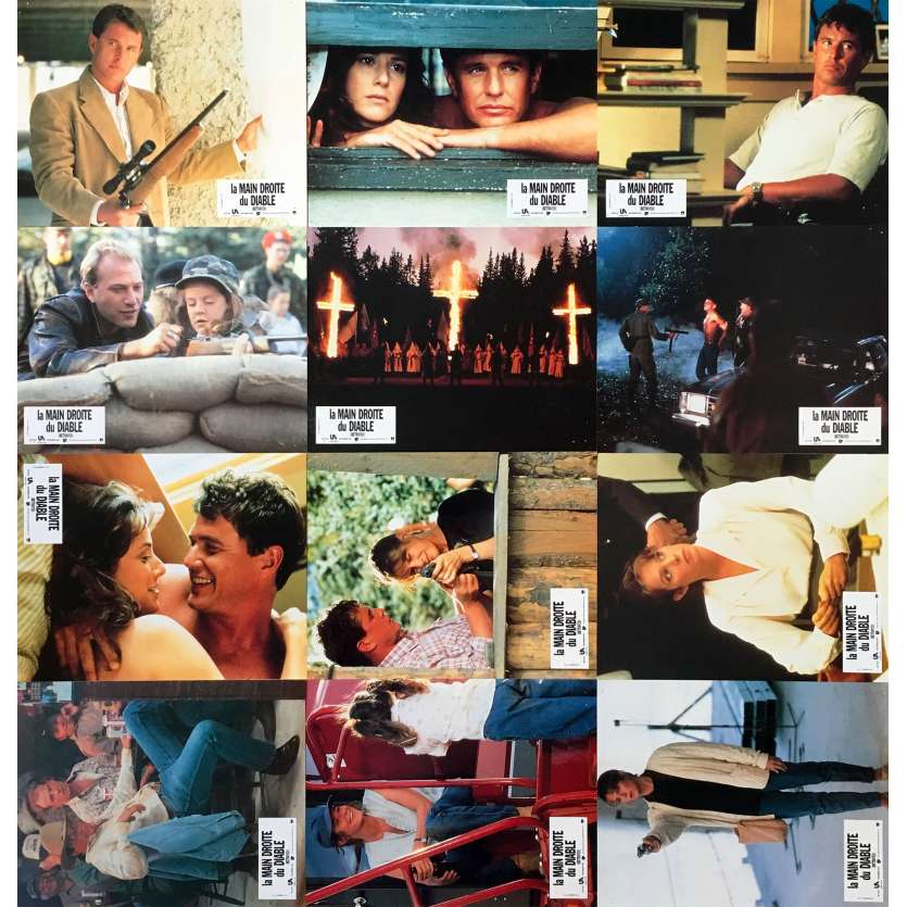 BETRAYED Original Lobby Cards x12 - 9x12 in. - 1988 - Costa Gavras, Debra Winger