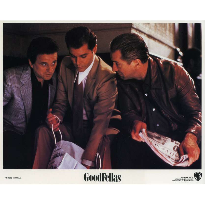 GOODFELLAS Original Lobby Card N08 - 8x10 in. - 1990 - Martin Scorsese, Robert de Niro