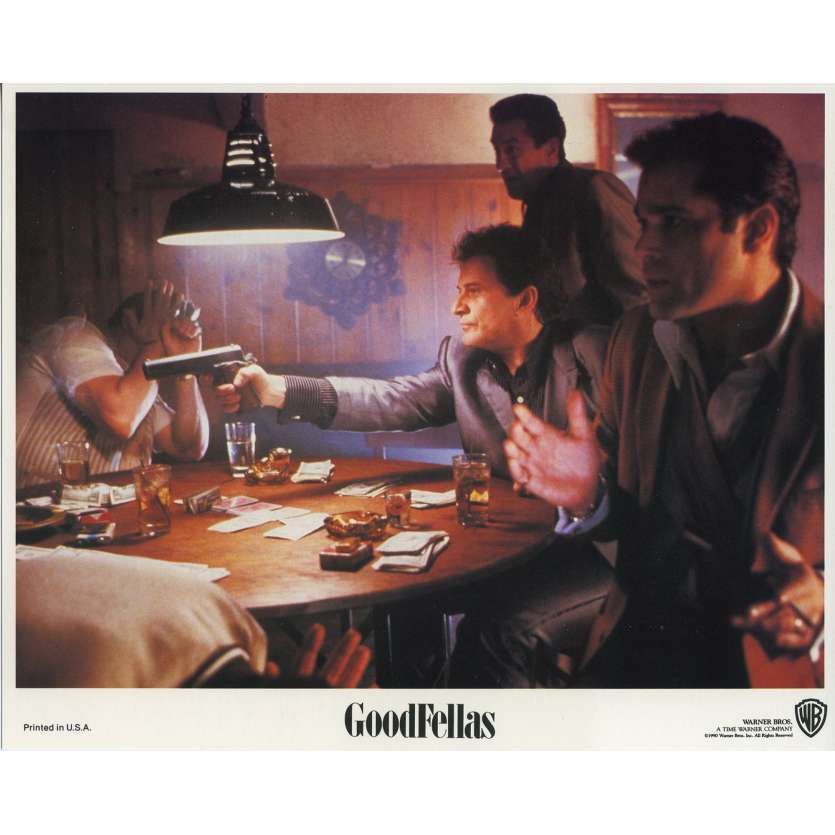 GOODFELLAS Original Lobby Card N05 - 8x10 in. - 1990 - Martin Scorsese, Robert de Niro