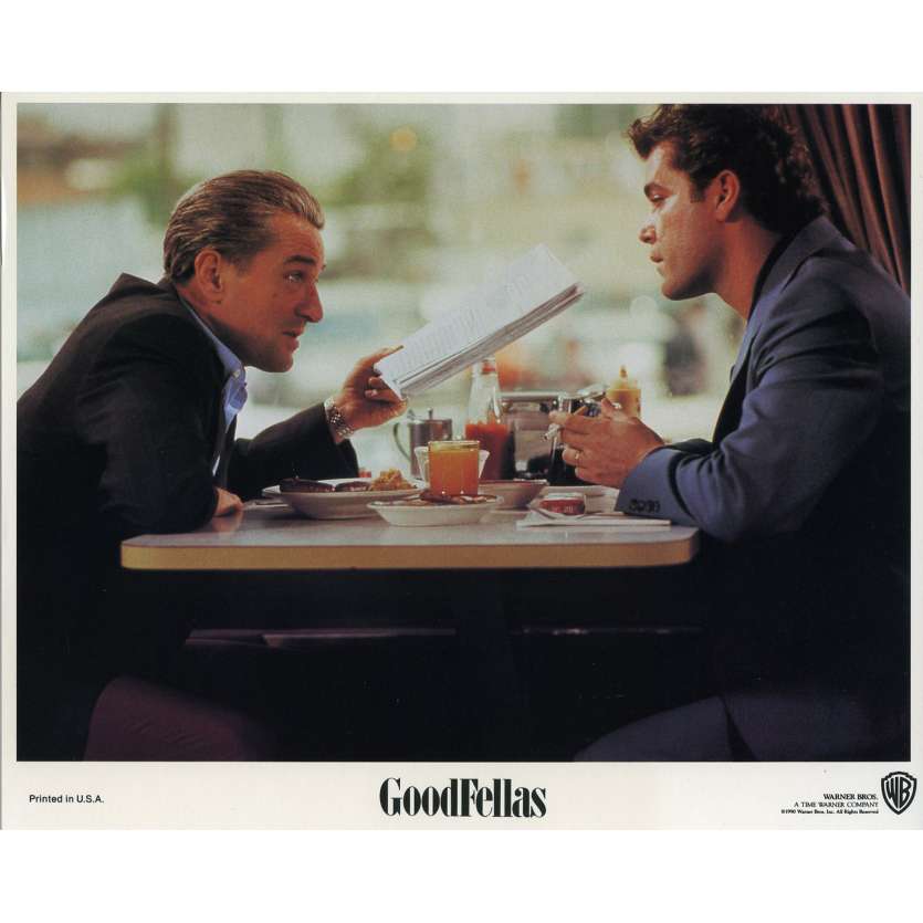 GOODFELLAS Original Lobby Card N01 - 8x10 in. - 1990 - Martin Scorsese, Robert de Niro