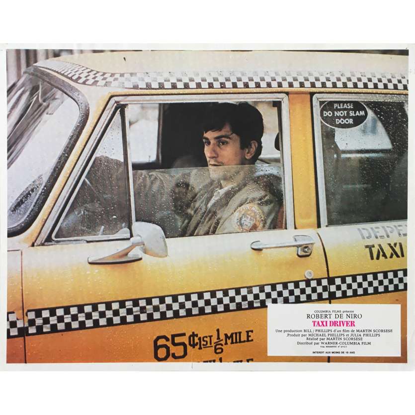 TAXI DRIVER Original Lobby Cards N08 - 9x12 in. - 1976 - Martin Scorsese, Robert de Niro
