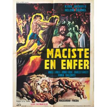 THE WITCH'S CURSE Movie Poster 23x32 in. - 1962 - Riccardo Fredda, Kirk Morris THE WITCH'S CURSE Movie Poster 23x32 in. - 1962 - Riccardo Fredda, Kirk Morris
