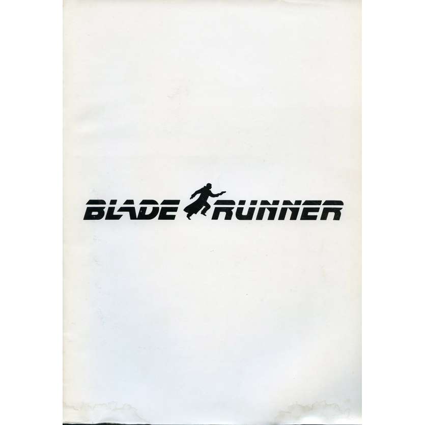 BLADE RUNNER Original Pressbook N08 - 9x12 in. - 1982 - Ridley Scott, Harrison Ford