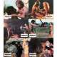 IRONMASTER Original Lobby Cards x6 - 9x12 in. - 1983 - Umberto Lenzi, Sam Pasco