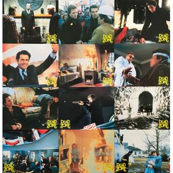 DEAD ZONE Original Lobby Cards x12 - 9x12 in. - 1984 - David Cronenberg, Christopher Walken
