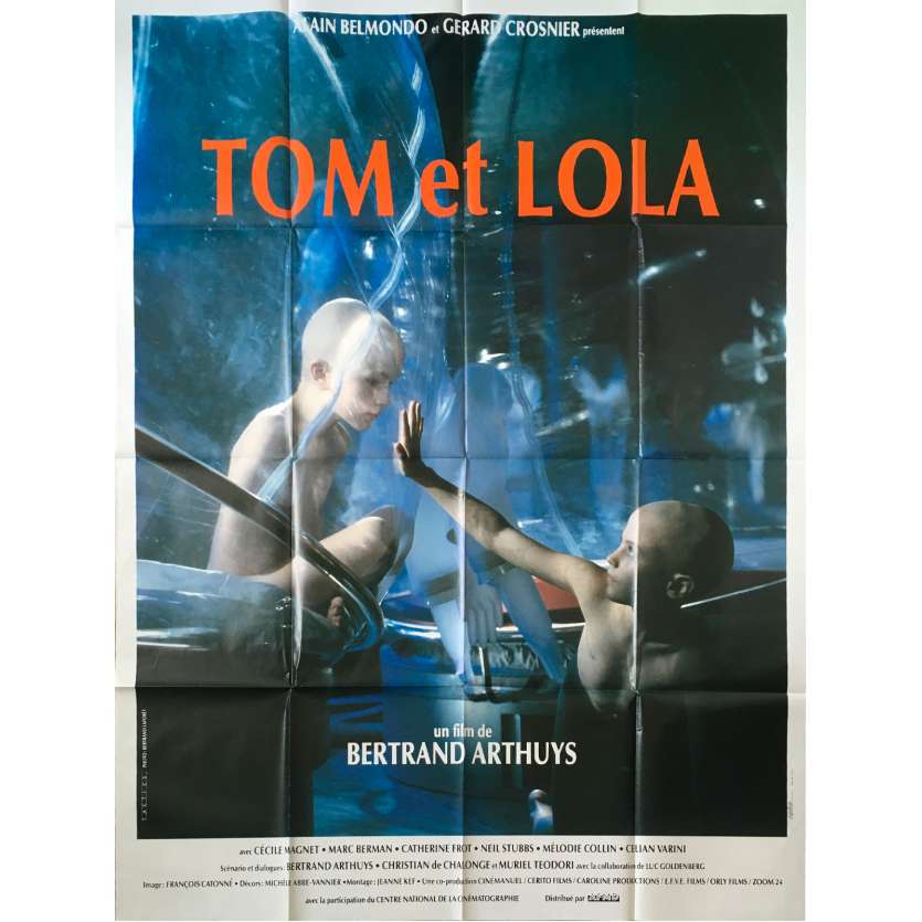 TOM ET LOLA Affiche de film  - 120x160 cm. - 1990 - Cécile Magnet, Bertrand Arthuys