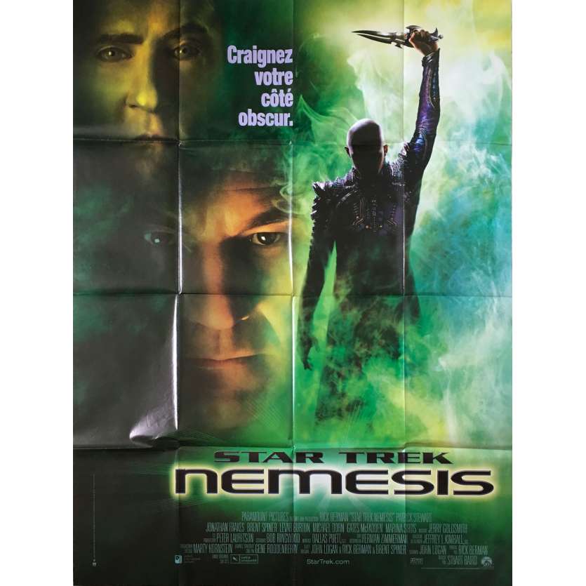STAR TREK NEMESIS Original Movie Poster  - 47x63 in. - 2002 - Stuart Baird, Patrick Stewart
