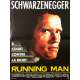 RUNNING MAN Affiche de film  - 40x60 cm. - 1987 - Arnold Schwarzenegger, Paul Michael Glaser