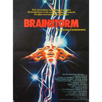 BRAINSTORM Affiche de film - 40x60 cm. - 1983 - Christopher Walken, Douglas Trumbull