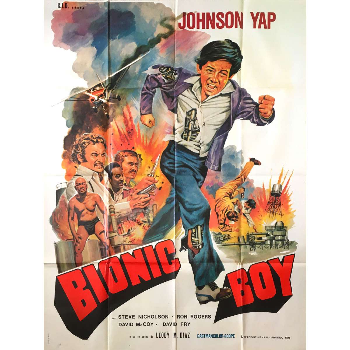 THE BIONIC BOY Movie Poster 47x63 in.