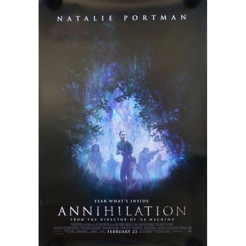 ANNIHILATION Advance Movie Poster - 29x41 in. - 2018 - Alex Garland, Nathalie Portman