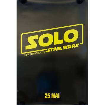 SOLO Original Movie Poster - 27x40 in. - 2018 - Ron Howard, Woody Harrelson