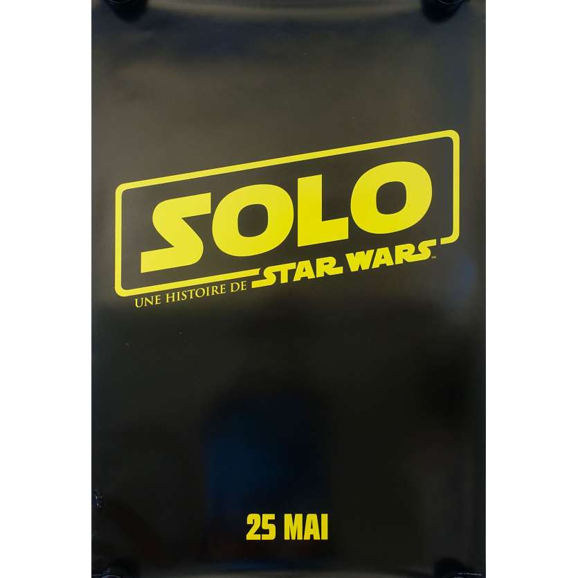 SOLO Original Movie Poster - 27x40 in. - 2018 - Ron Howard, Woody Harrelson