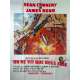 YOU ONLY LIVE TWICE Original Movie Poster  - 47x63 in. - 1967 - Lewis Gilbert, Sean Connery