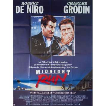 MIDNIGHT RUN Affiche de film - 120x160 cm. - 1988 - Robert de Niro, Martin Brest