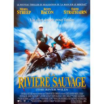 LA RIVIERE SAUVAGE Affiche de film - 40x60 cm. - 1994 - Meryl Streep, Curtis Hanson