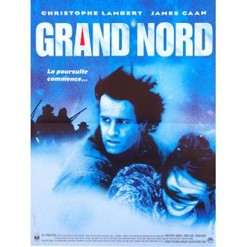 GRAND NORD Affiche de film - 40x60 cm. - 1996 - Christophe Lambert, James Caan, Nils Gaup