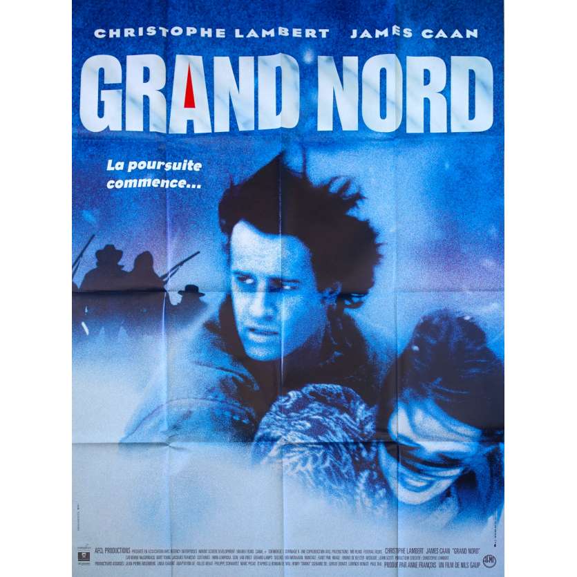 THE NORT STAR Original Movie Poster  - 47x63 in. - 1996 - Nils Gaup, Christophe Lambert, James Caan