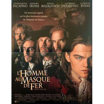 THE MAN IN THE IRON MASK Original Movie Poster - 15x21 in. - 1998 - Randall Wallace, Leonardo DiCaprio